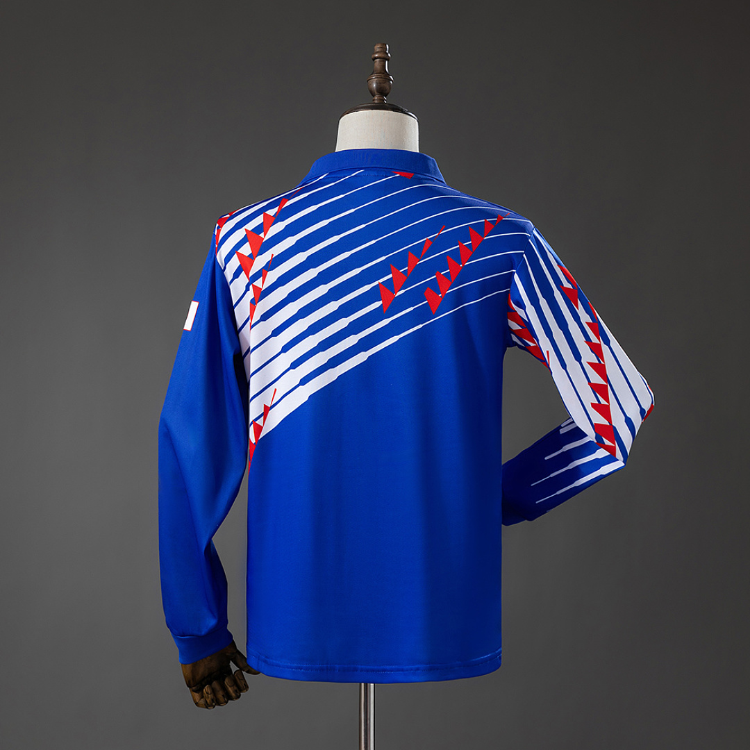 Japan 1993 Home Retro Long Sleeved Jersey S-XXL 3