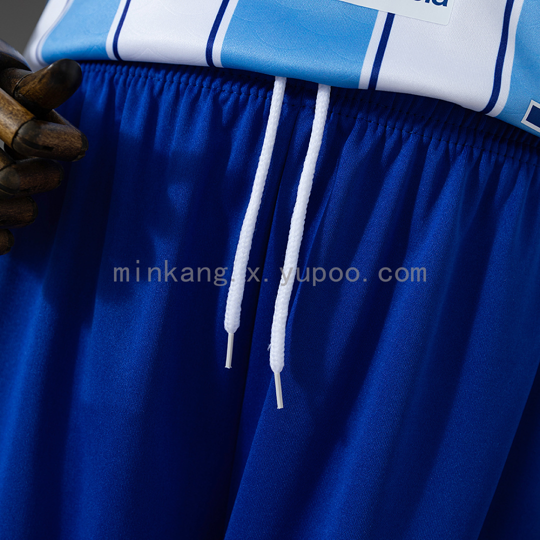 Malaga 26/27 Home Kids Kit Jersey Size 16-28 4