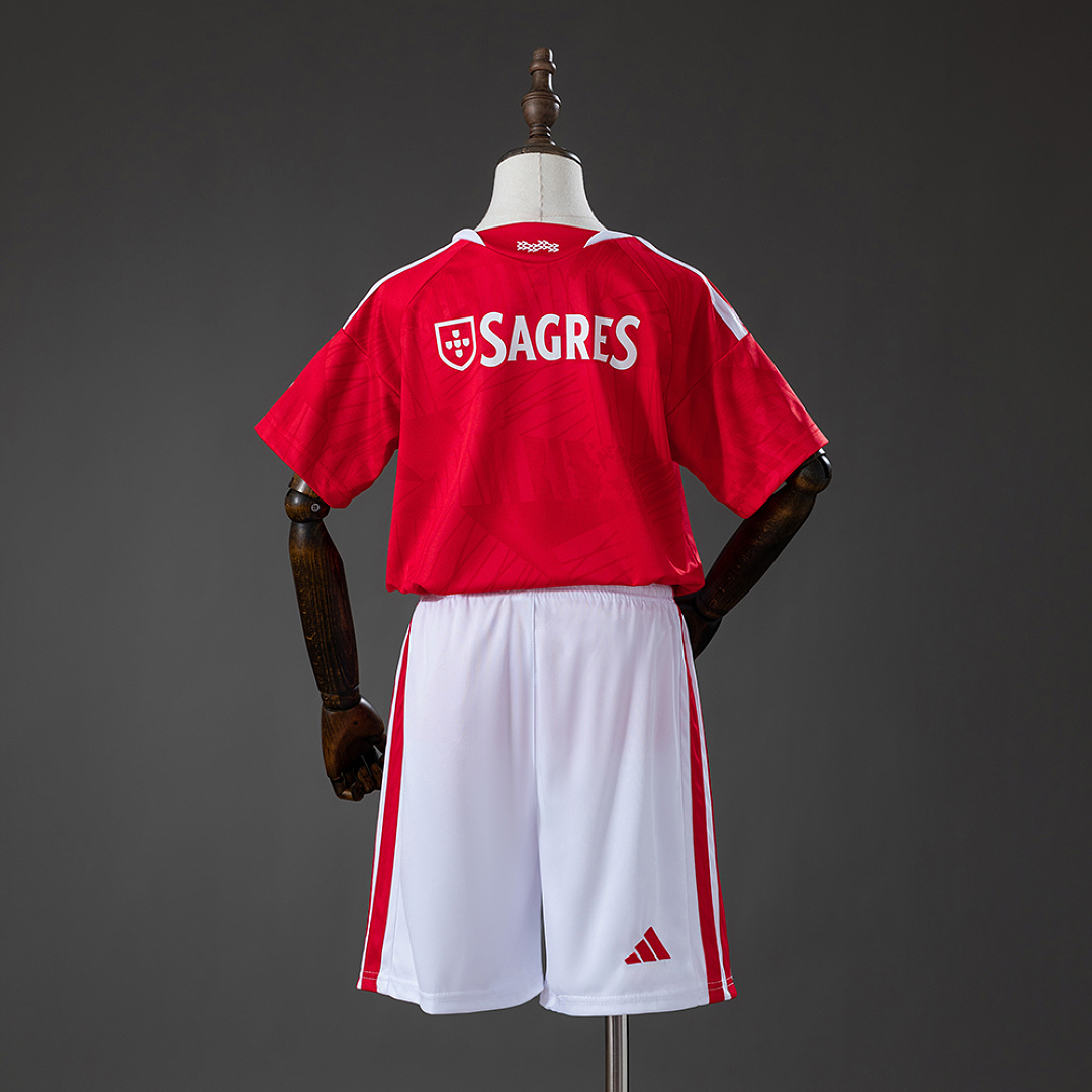 Benfica 26/27 Home Kids Kit Jersey Size 16-28 3