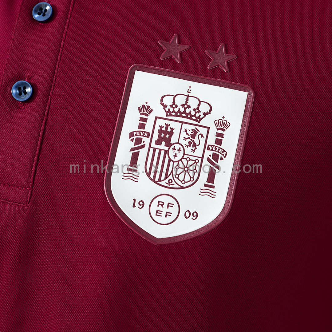 Spain 26/27 Polo Red Jersey S-4XL 6