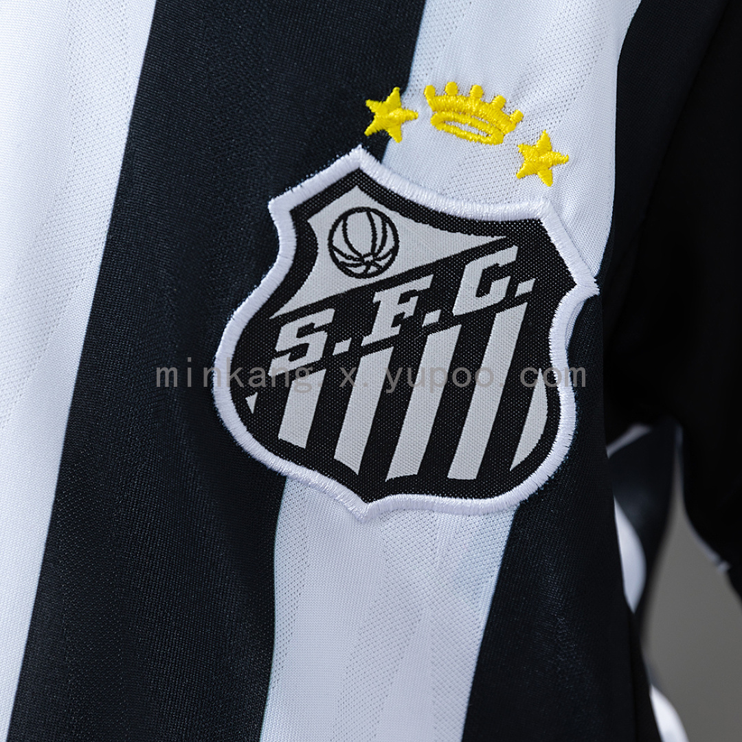 Santos 26/27 Away Kids Kit Jersey Size: 16-28 13