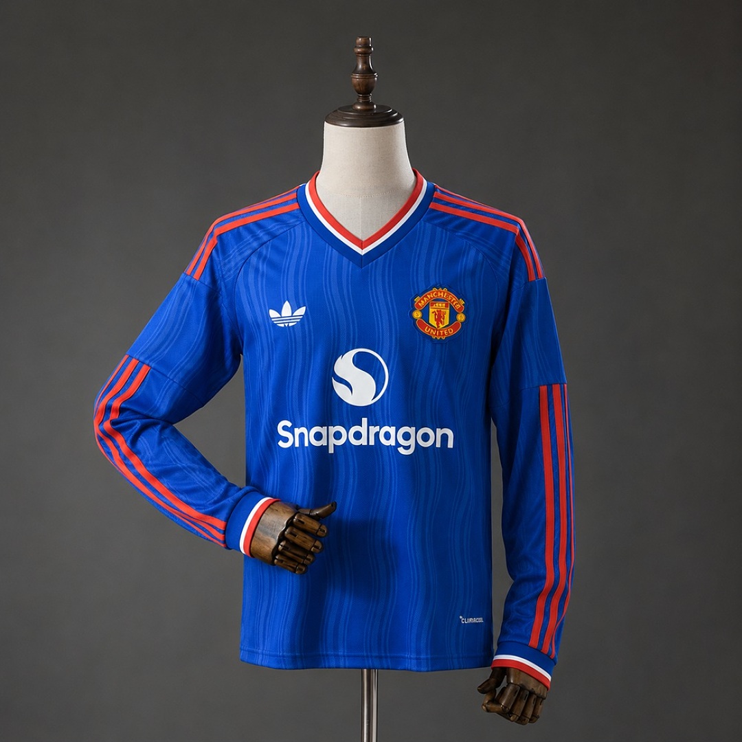 M-U 26/27 Away Long Sleeved Jersey S-4XL 3