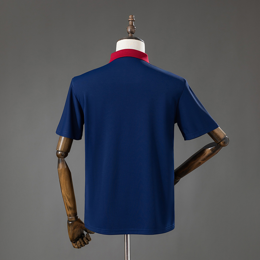 Spain 2026 2 Stars Lifestyler Polo Shirt - Blue S-3XL 2