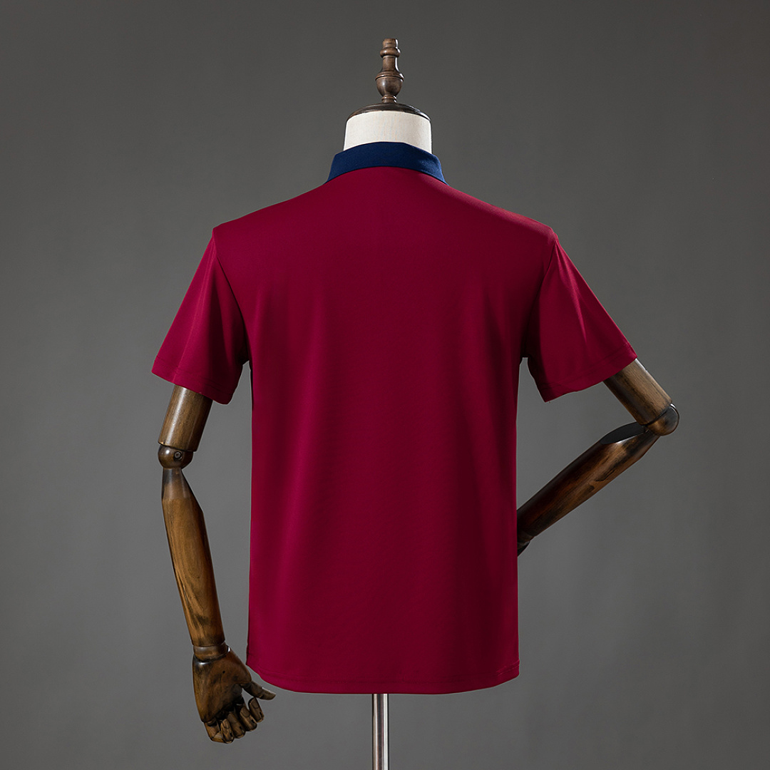 Spain 2026 2 Stars Lifestyler Polo Shirt - Red S-3XL 3