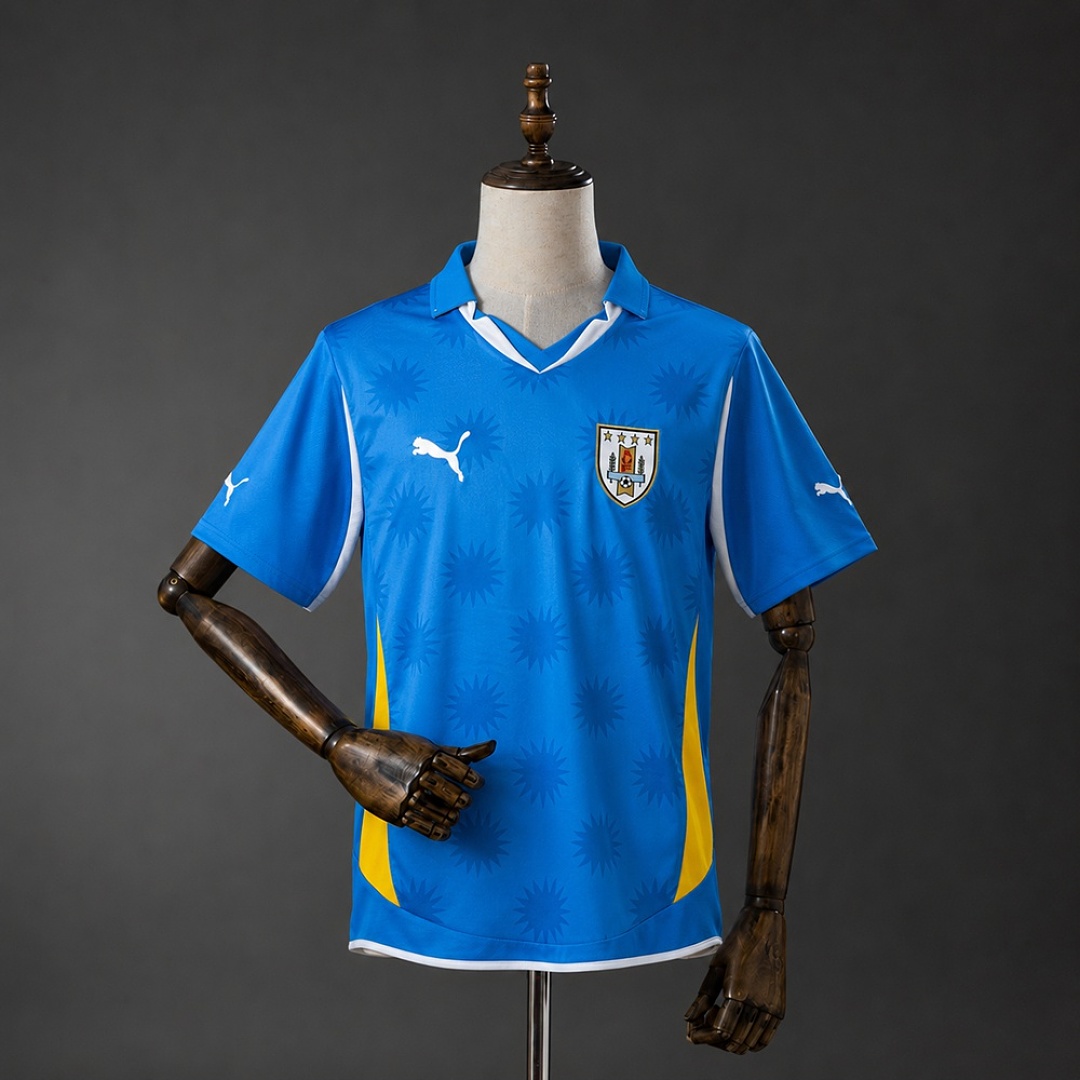 Uruguay 2010 Home Retro Jersey 2