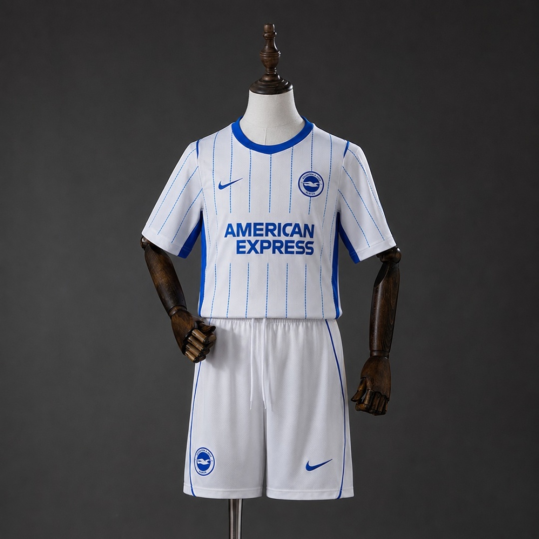 Brighton & Hove Albion 26/27 Away Kids kit Jersey Size 16-28 3