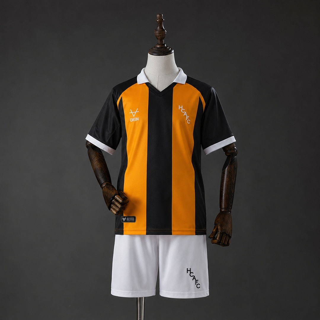 Hull City 26/27 Home Kids kit Jersey Size 16-28 2