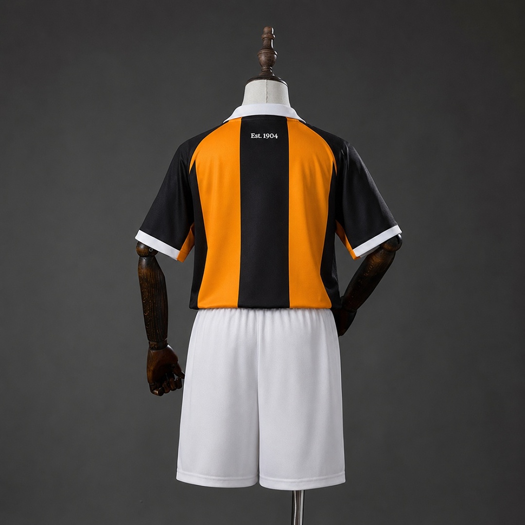 Hull City 26/27 Home Kids kit Jersey Size 16-28 3