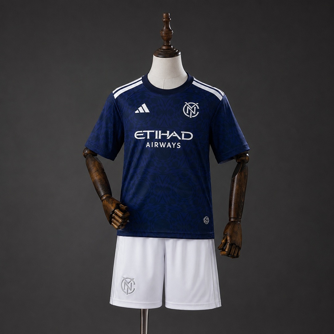 New York City 26/27 Away Kids kit Size 16-28