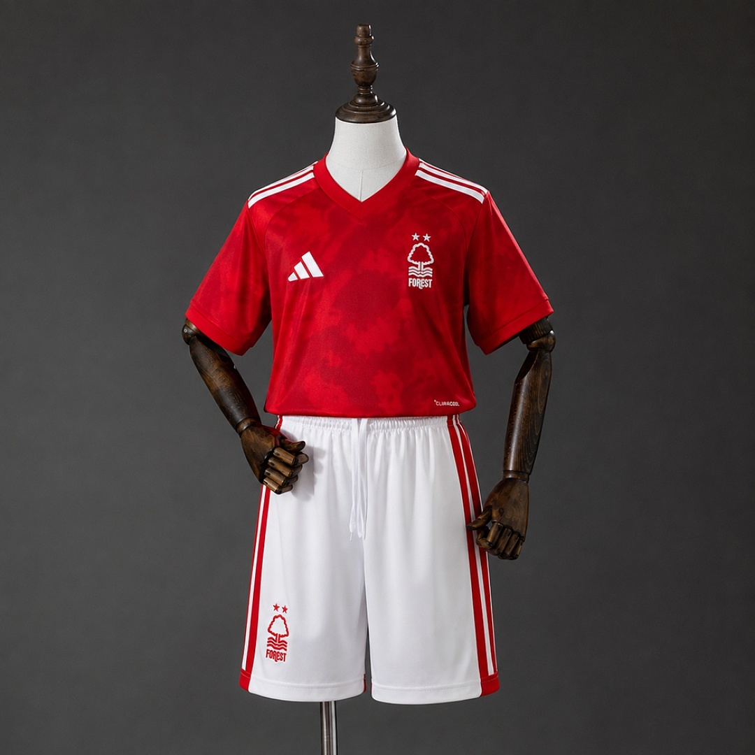 Nottingham Forest 26/27 Home Kids kit Jersey Size 16-28 2