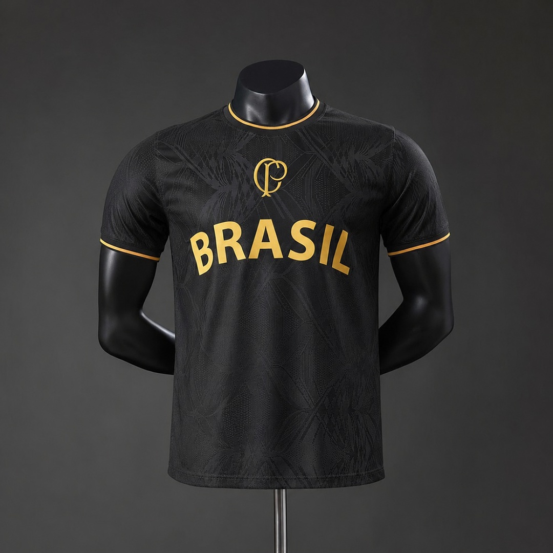 Corinthians 26/27 Special Edition Player Version Jersey - Black S-4XL 2