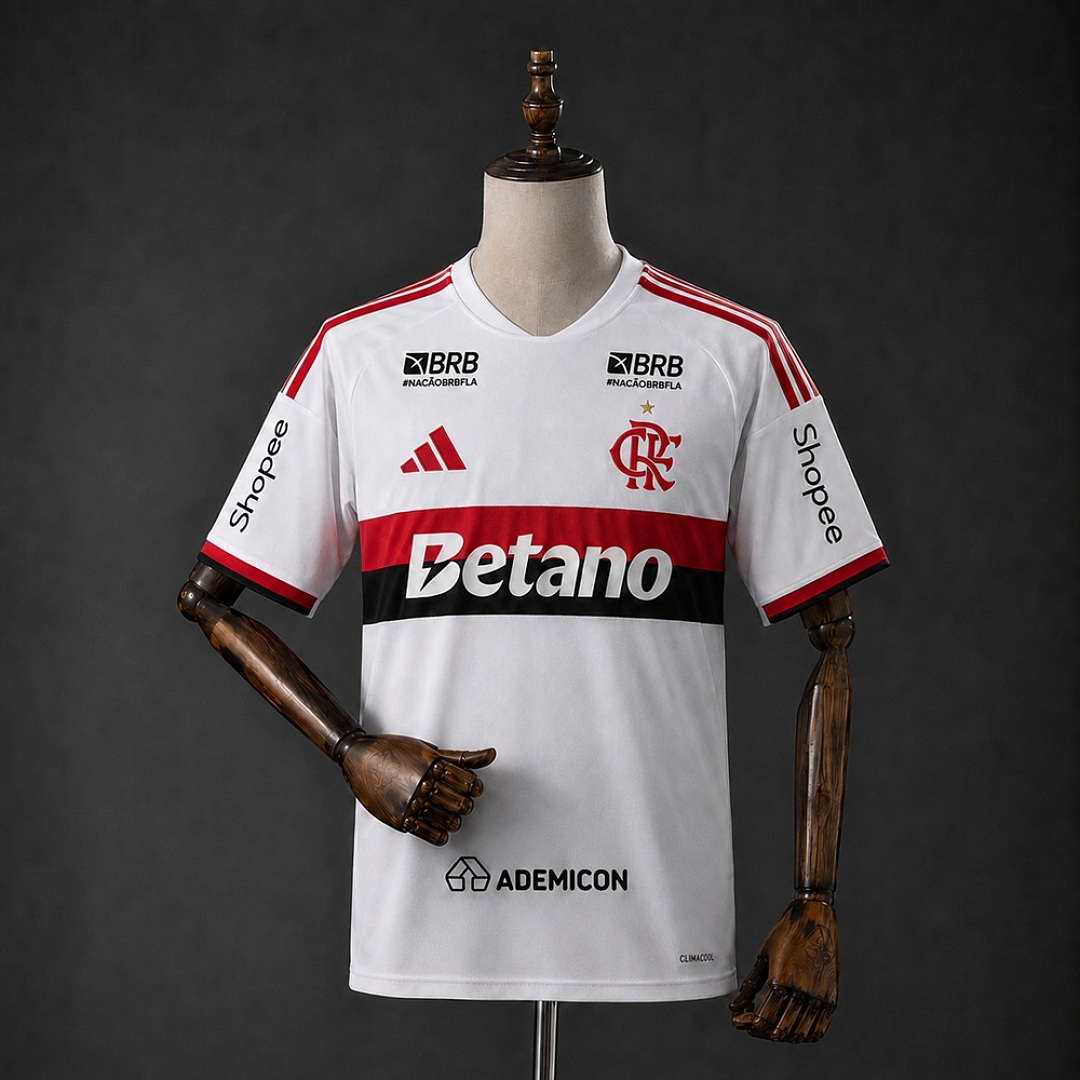 Flamengo 26/27 Away Jersey (Version with Sponsor Logos) S-4XL