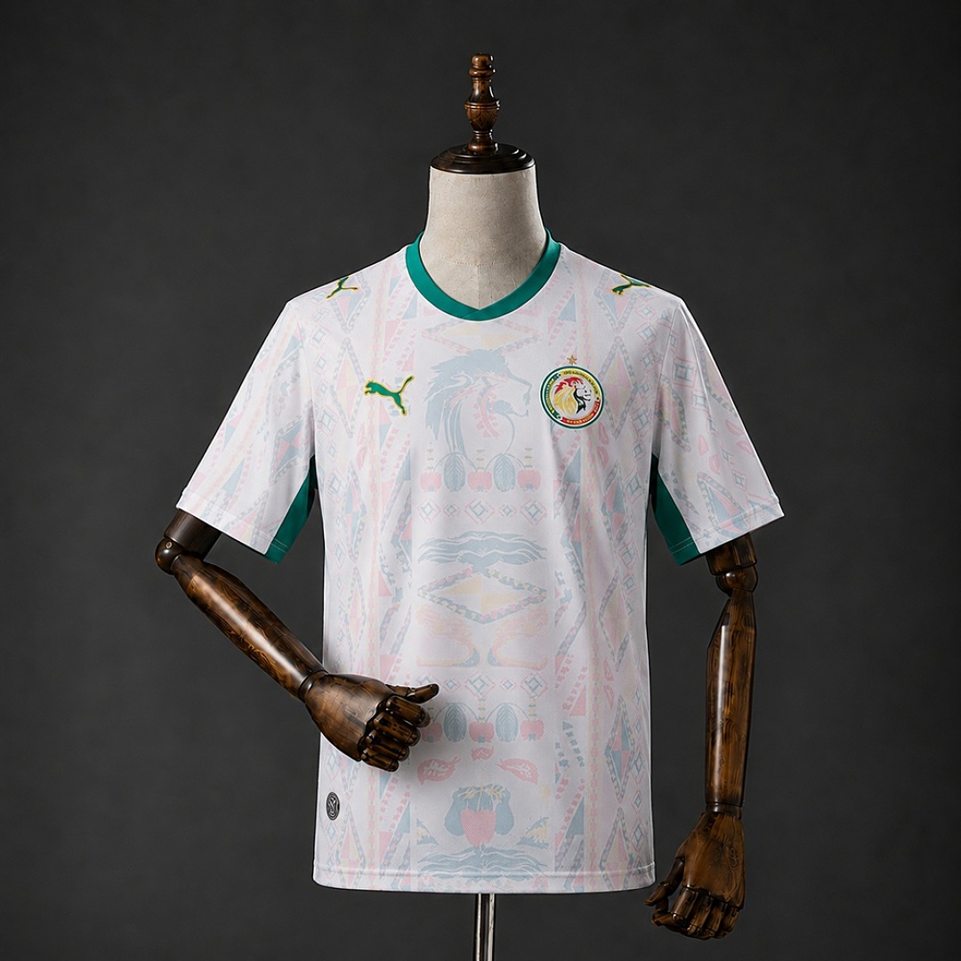 Senegal 2026 Home Jersey (Two Stars) S-4XL 3