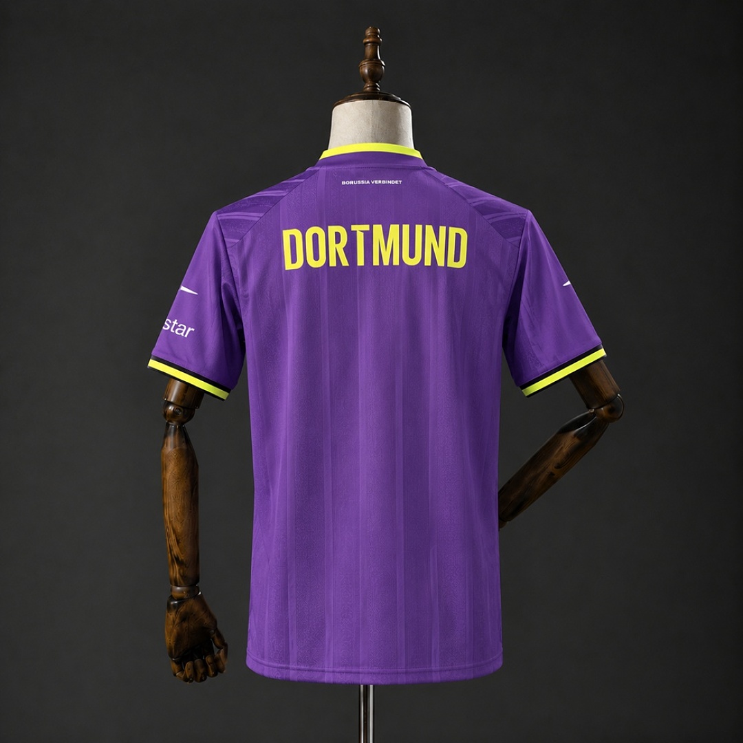 Dortmund 26/27 Third Away Jersey Purple S-4XL 2