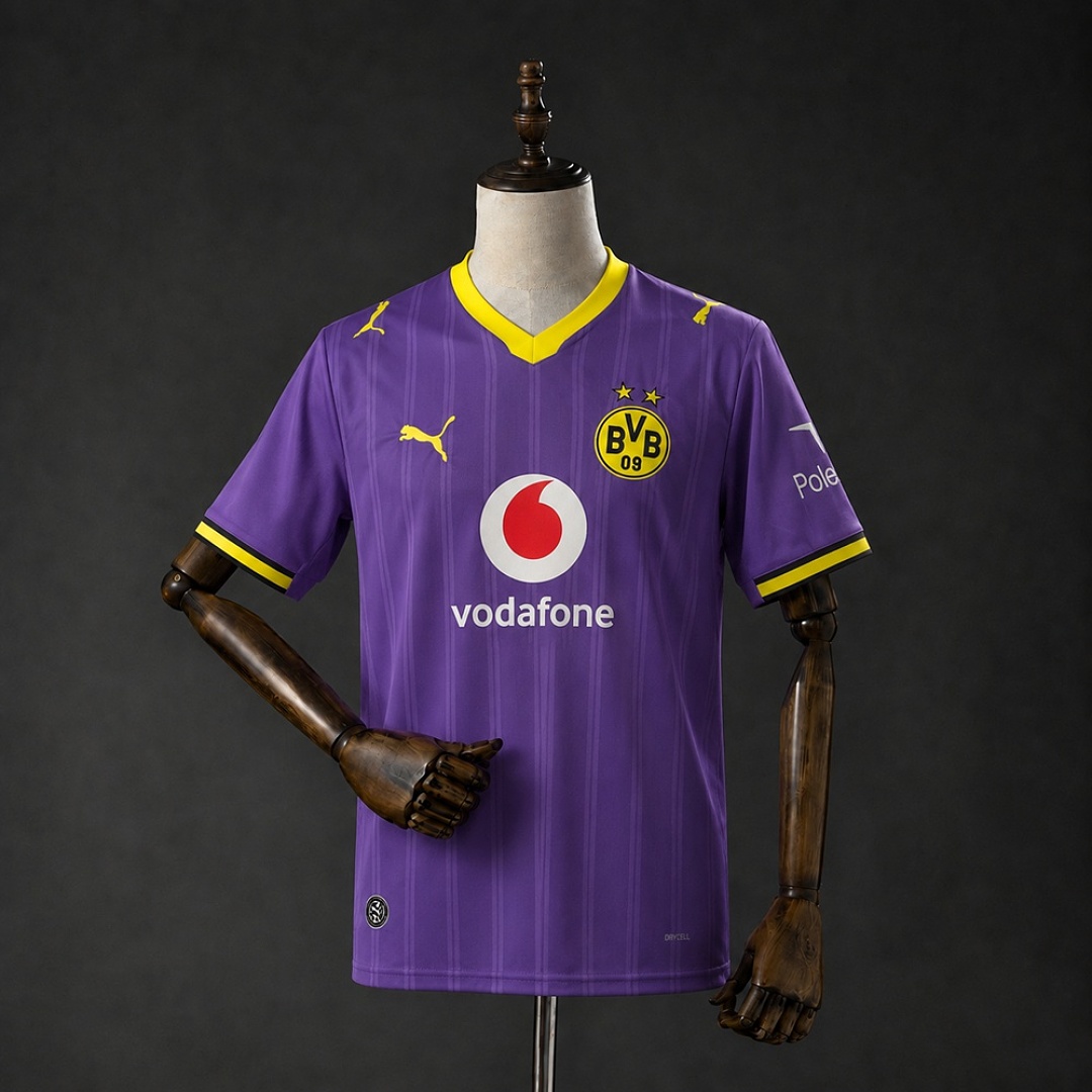 Dortmund 26/27 Third Away Jersey Purple S-4XL 3