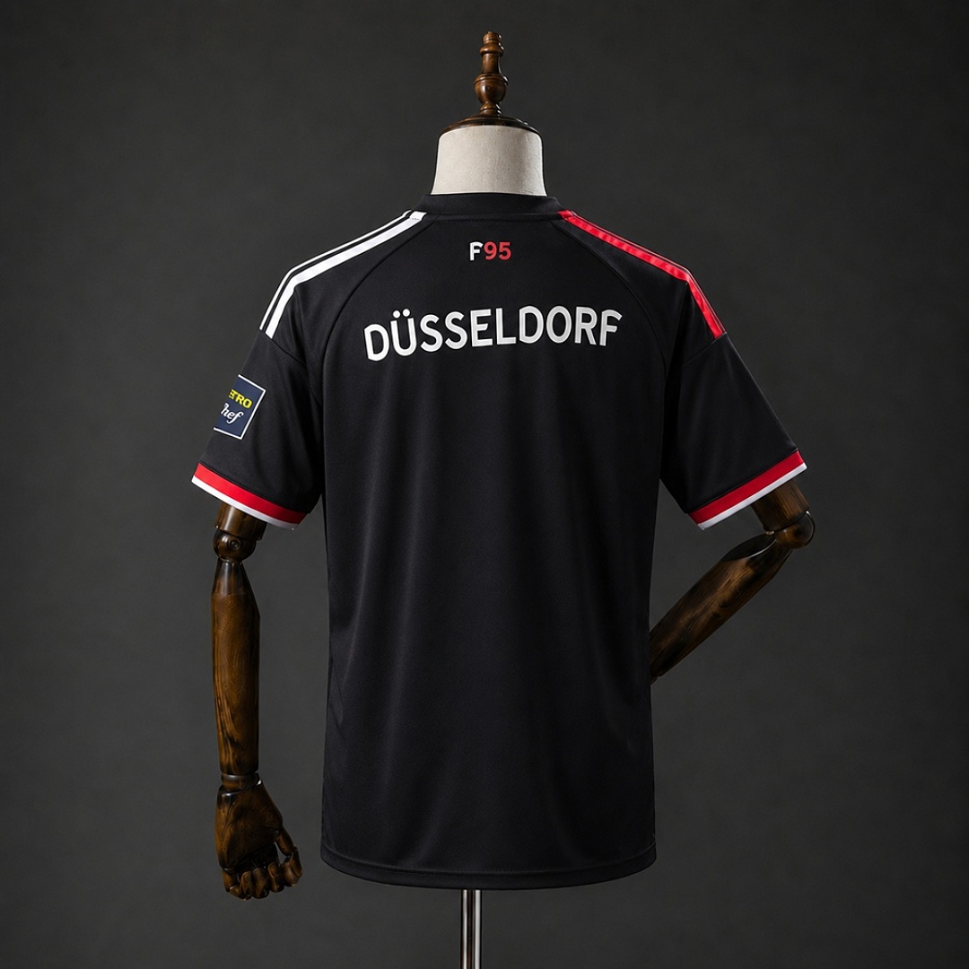 Fortuna Düsseldorf 26/27 Black Away jersey S-4XL 2