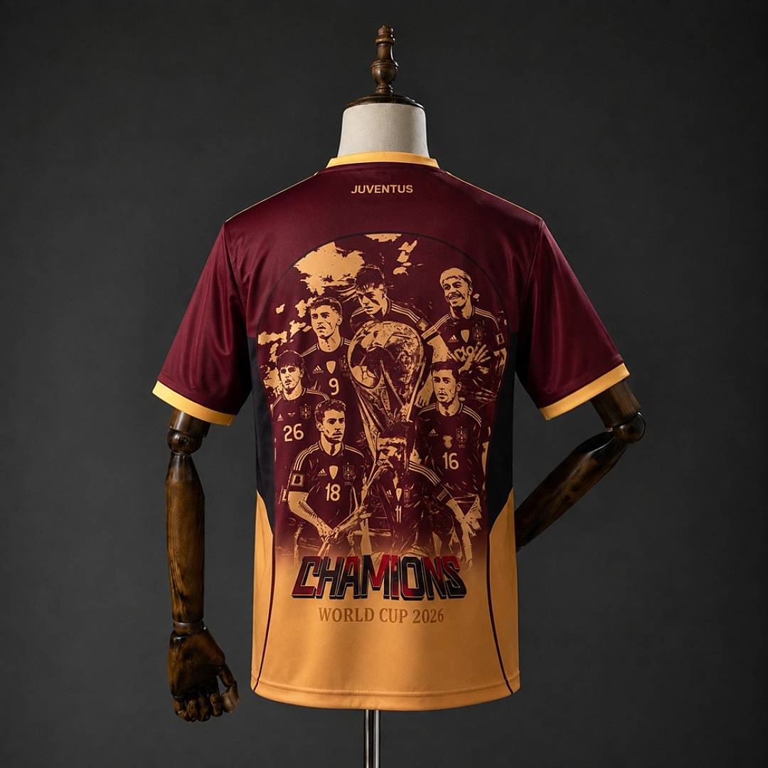 Spain 2026 Champions Commemorative Jersey S-4XL 2