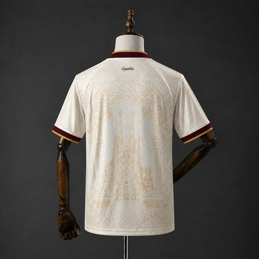 Spain 2026 White Champion Commemorative Jersey S-4XL 2