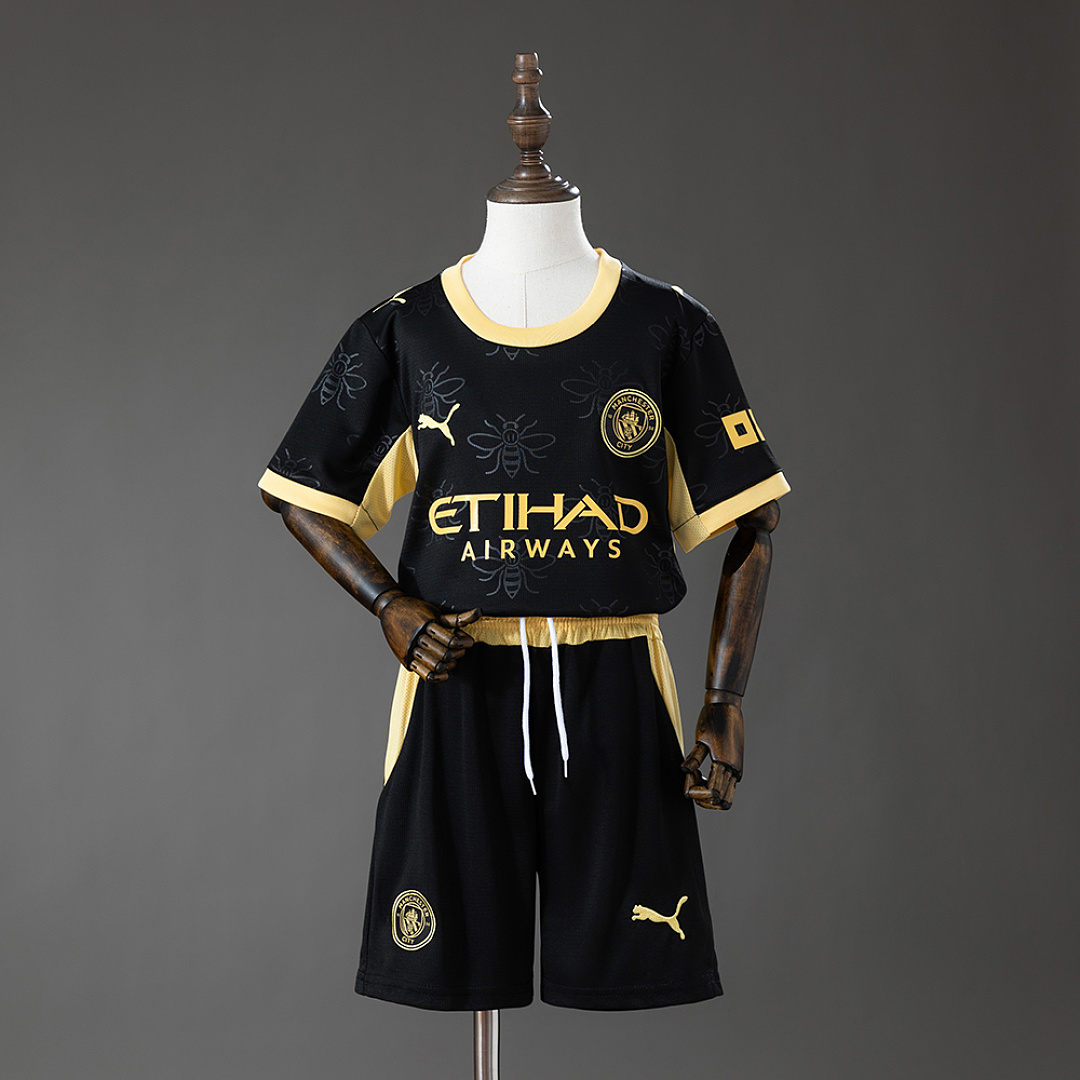 Manchester City 26/27 Away Kids Kit Size 16-28