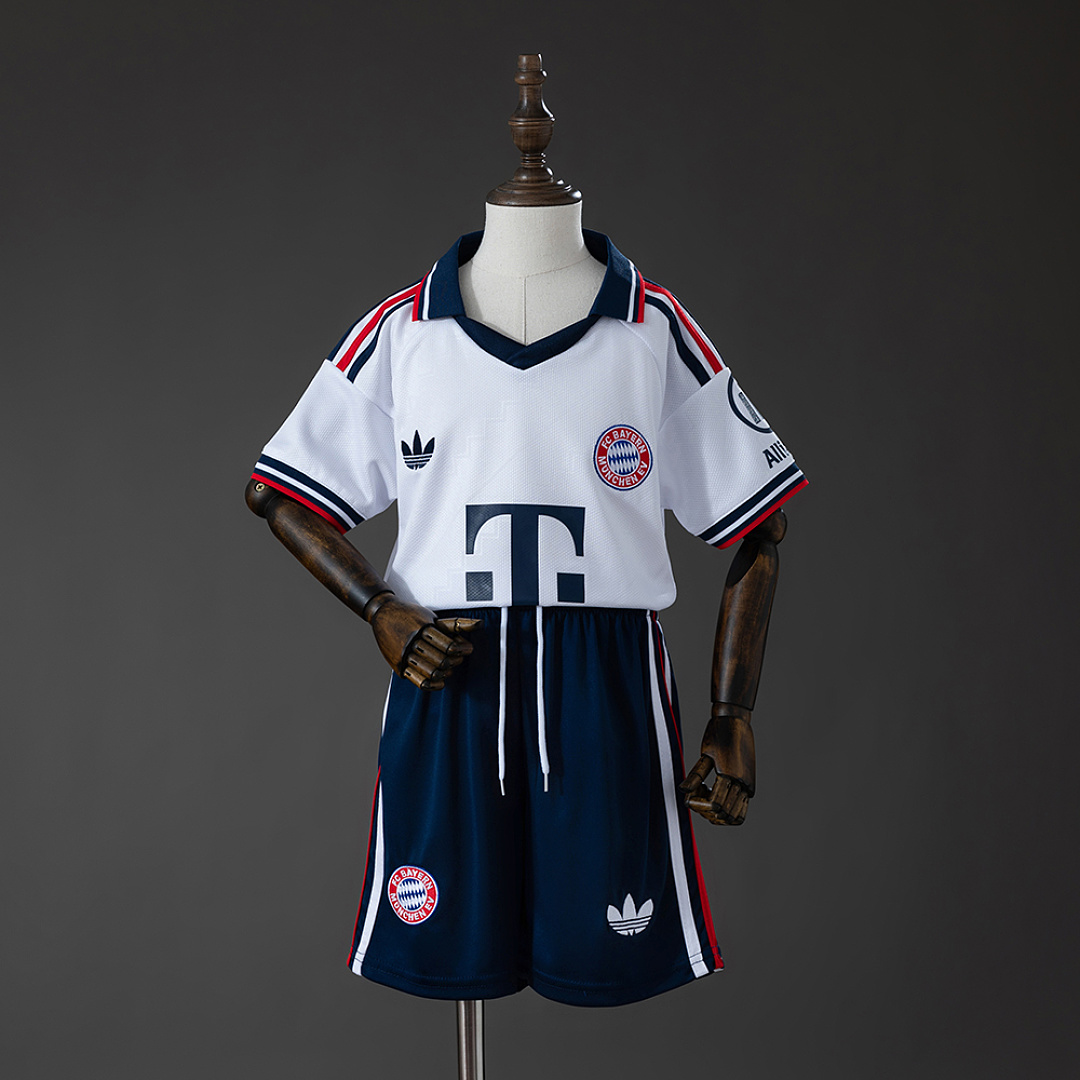 Bayern Munich 26/27 Away Kids Kit Jersey Size：16-28 2