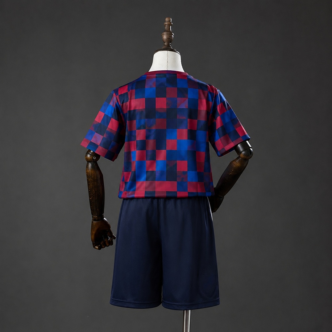 Barcelona 26/27 Pre Match Kids kit Size 16-28 2