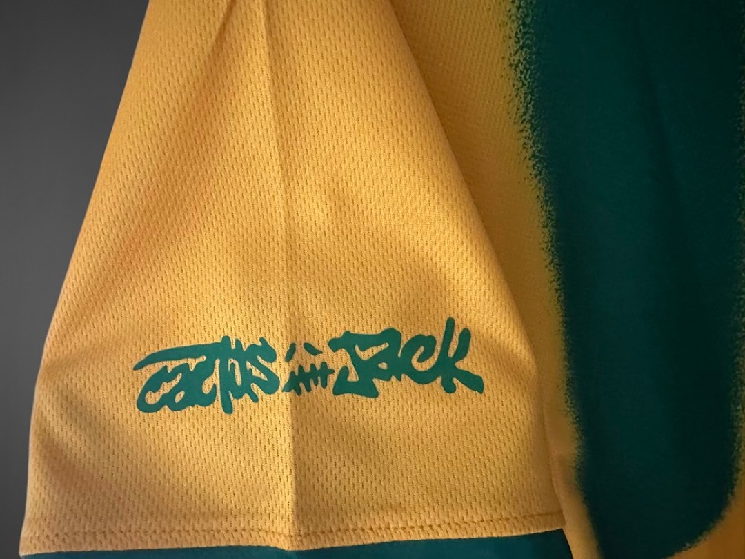 Cactus Jack Travis Scott x NK Brazil Total 90 Retro Jersey S-4XL 7