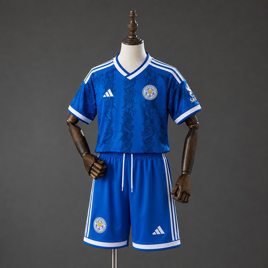 Leicester City 26/27 Home Kids Kit Size 16-28