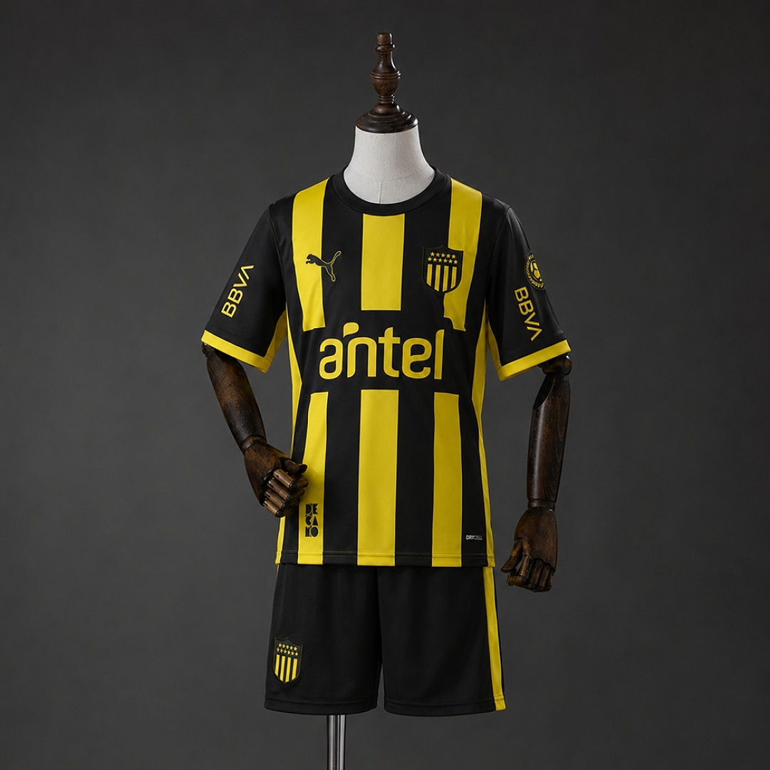 Peñarol 26/27 Home Kids kit Size 16-28 3