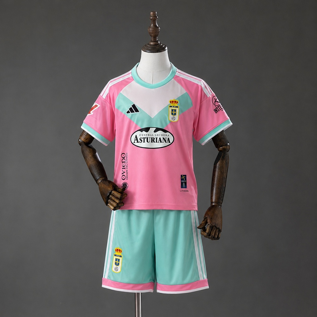 Real Oviedo 26/27 Away Kids Kit Size 16-28
