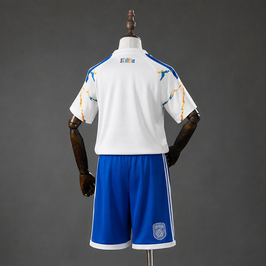 San Diego 26/27 Away Kids Kit Size 16-28 2