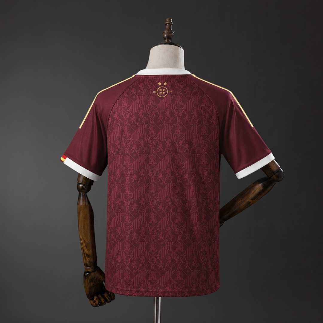 Spain 2026 Commemorative Jersey - Maroon S-4XL 2
