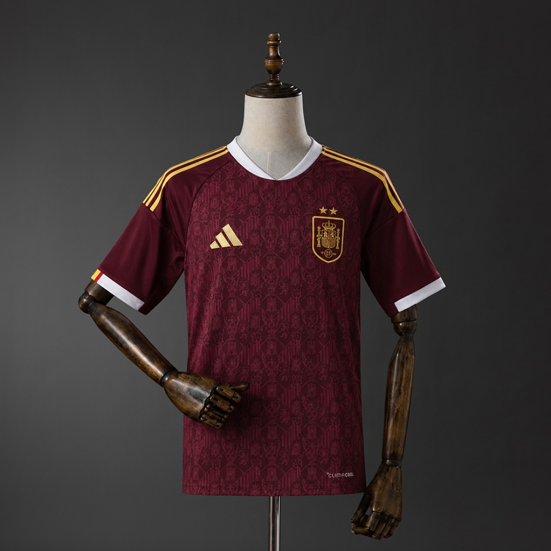 Spain 2026 Commemorative Jersey - Maroon S-4XL 3