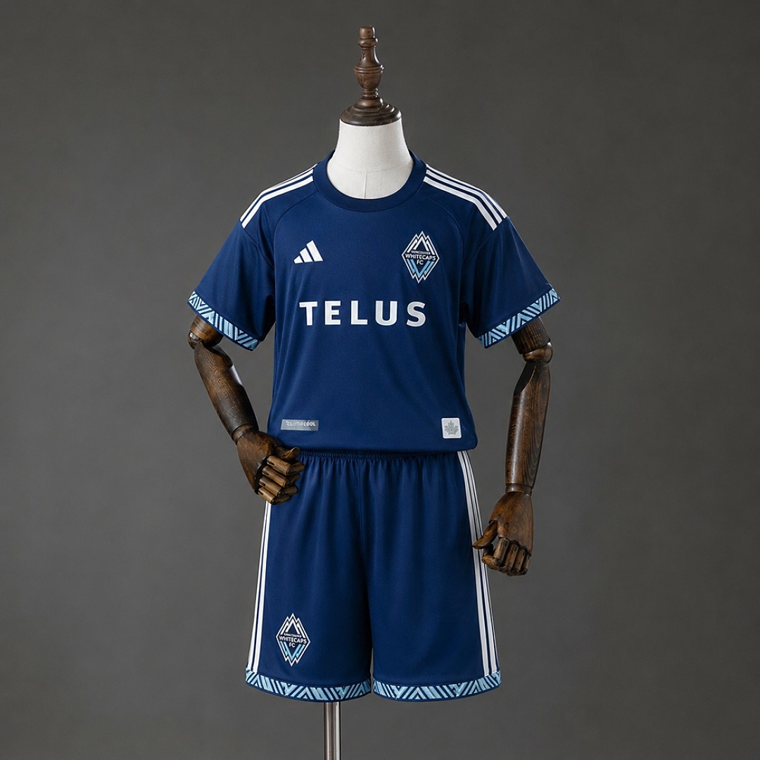 Vancouver Whitecaps 26/27 Away Kids kit Size 16-28 3