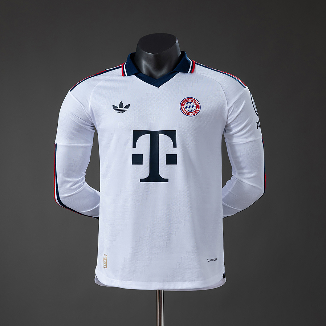 Bayern Munich 26/27 Player Version Away Long Sleeve Jersey S-3XL 3