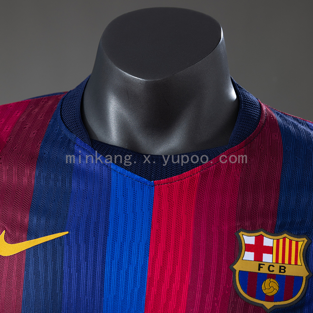 Barcelona 26/27 Home Player Version Long Sleeve Jersey S-4XL 6
