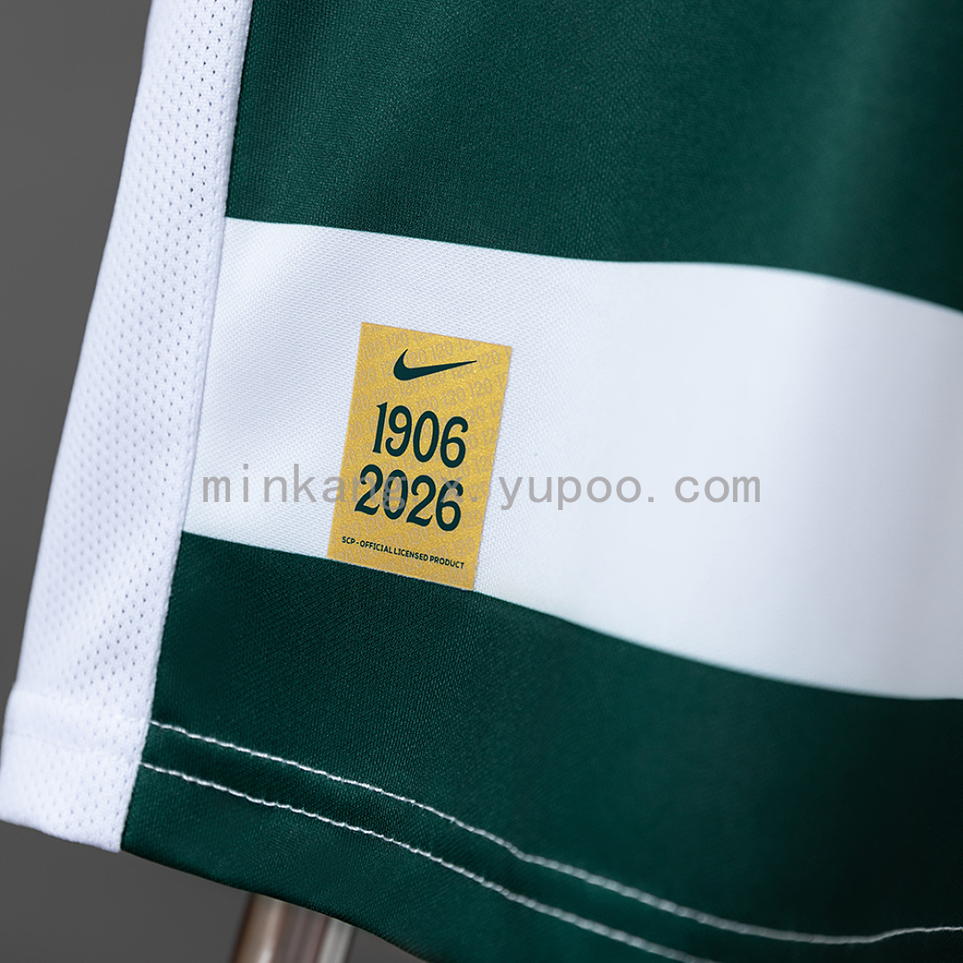 Sporting CP 26/27 Home Kids kit Jersey Size 16-28 8