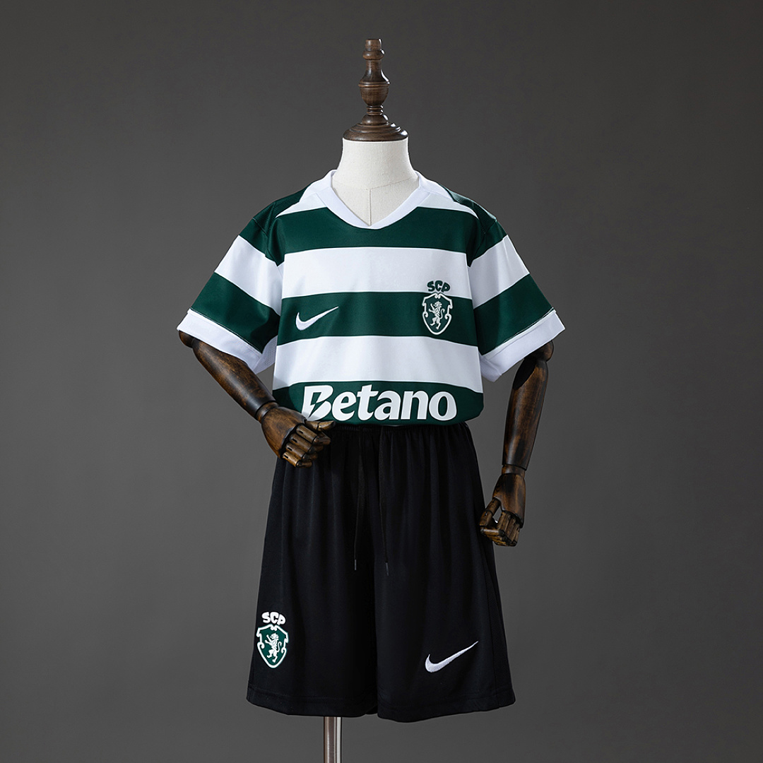 Sporting CP 26/27 Home Kids kit Jersey Size 16-28