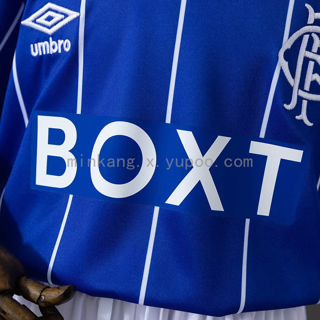 Rangers 26/27 Home Kids kit Size 16-28 12