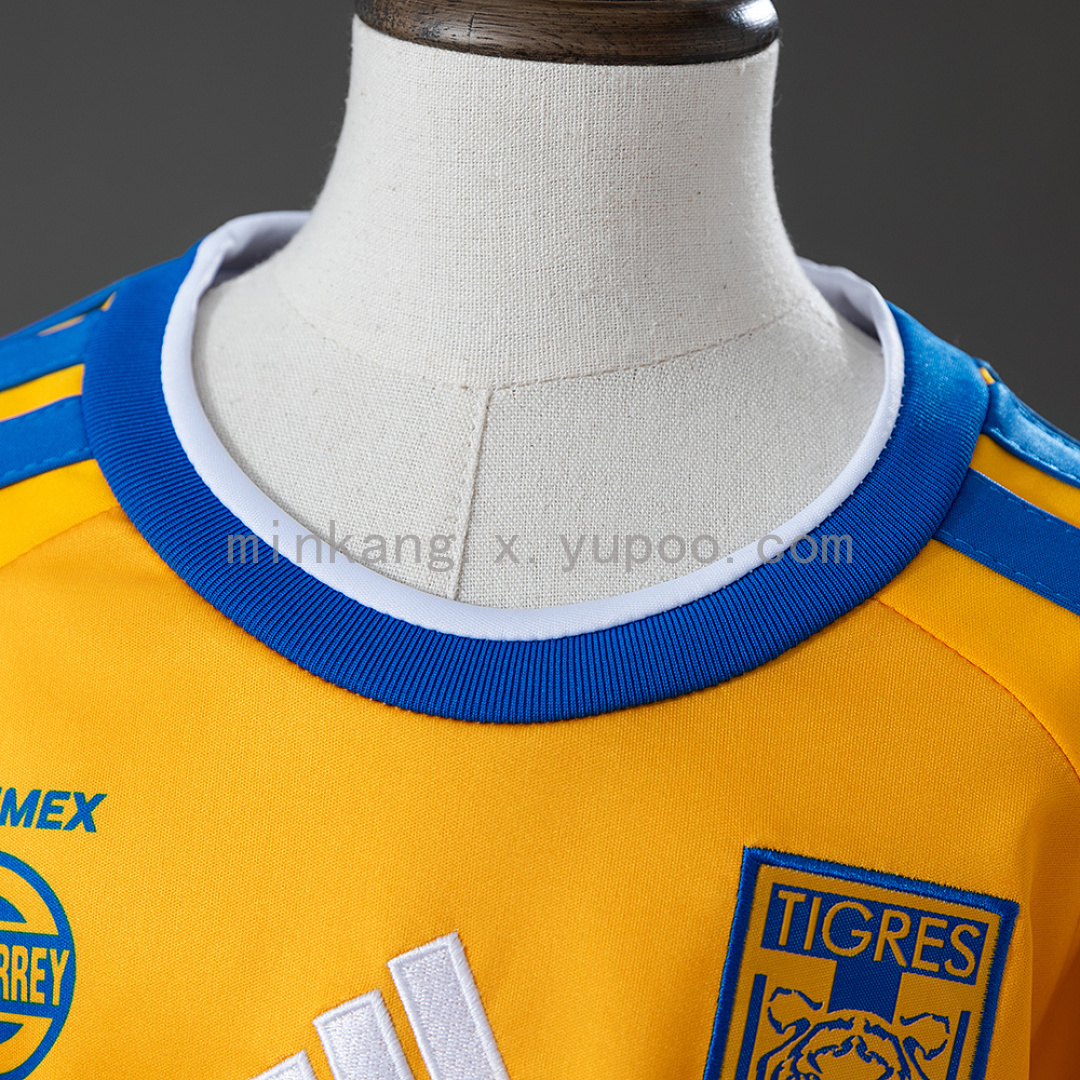 Tigres UANL 26/27 Home Kids kit Jersey Size 16-28 11