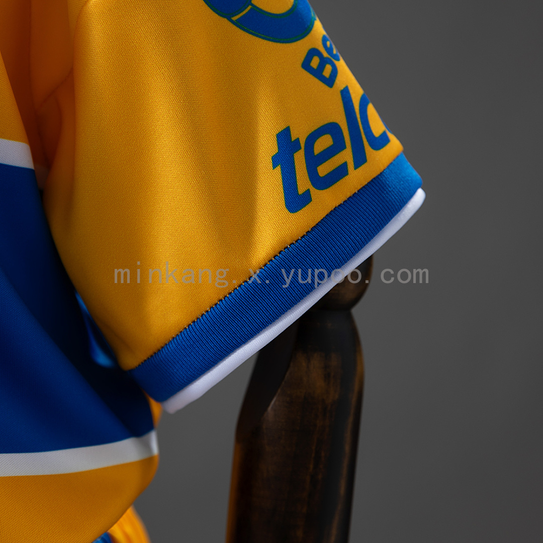 Tigres UANL 26/27 Home Kids kit Jersey Size 16-28 6