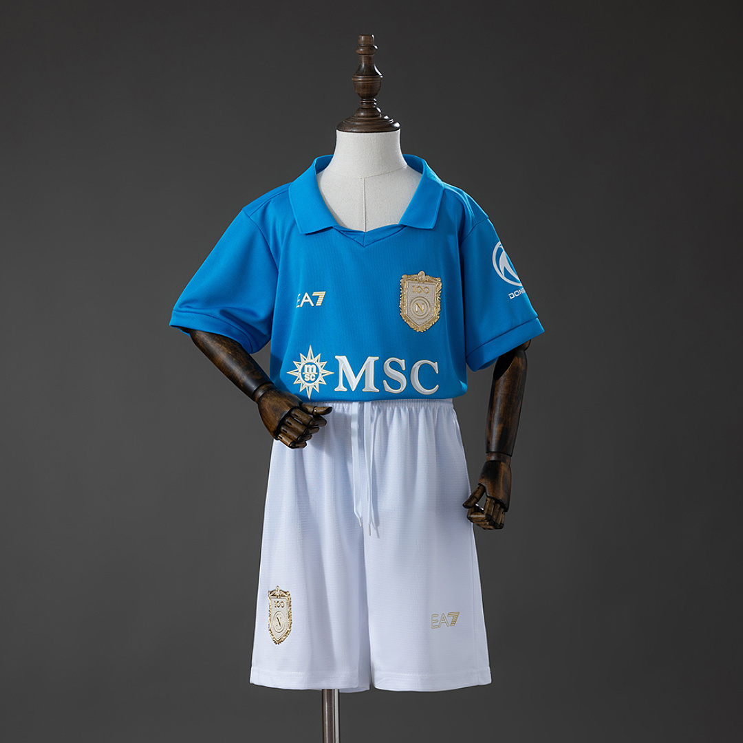 Napoli 26/27 Home Kids Kit Jersey SIZE 16-28
