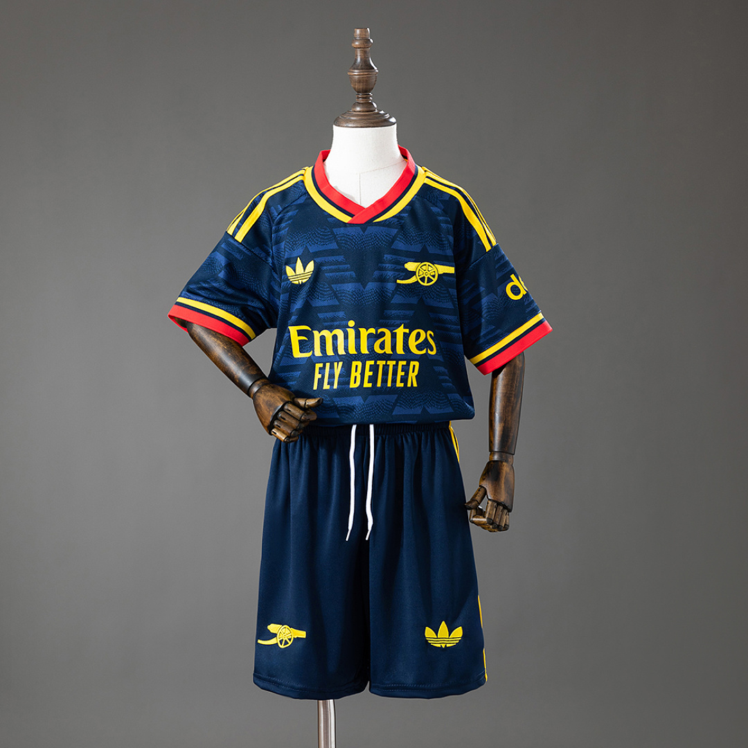 Arsenal 26/27 Away Kids Kit Jersey Size 16-28