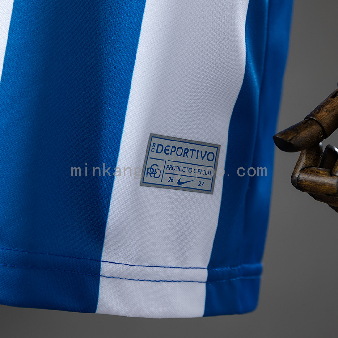 Deportivo de La Coruña 26/27 Home Kids kit Jersey Size 16-28 12