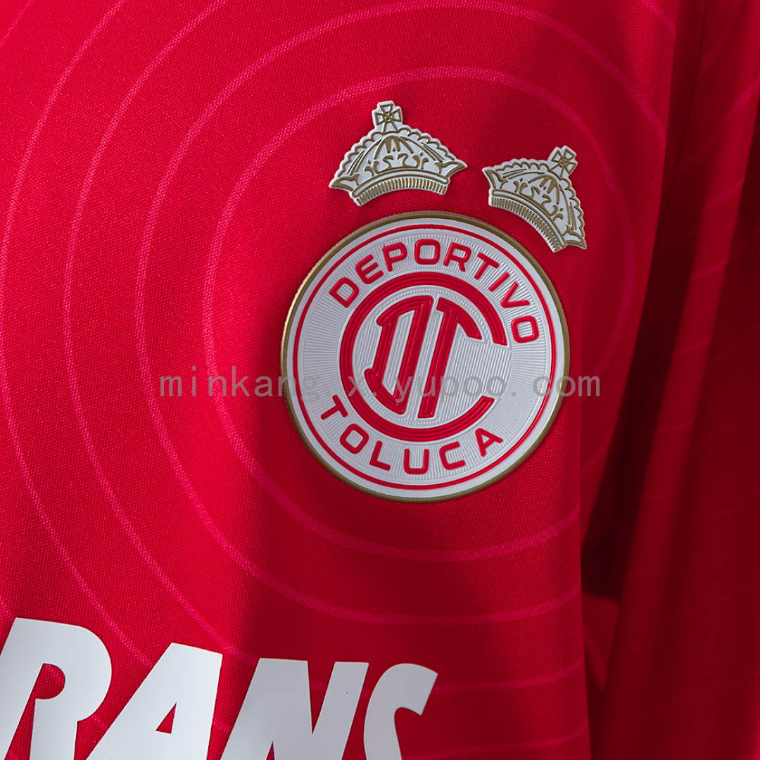 Deportivo Toluca 26/27 Home Kids Kit Jersey Size 16-28 11