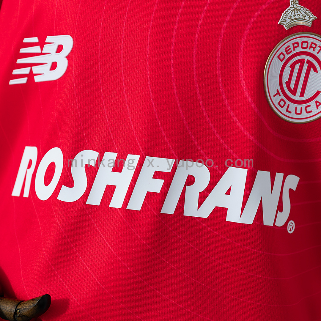 Deportivo Toluca 26/27 Home Kids Kit Jersey Size 16-28 12