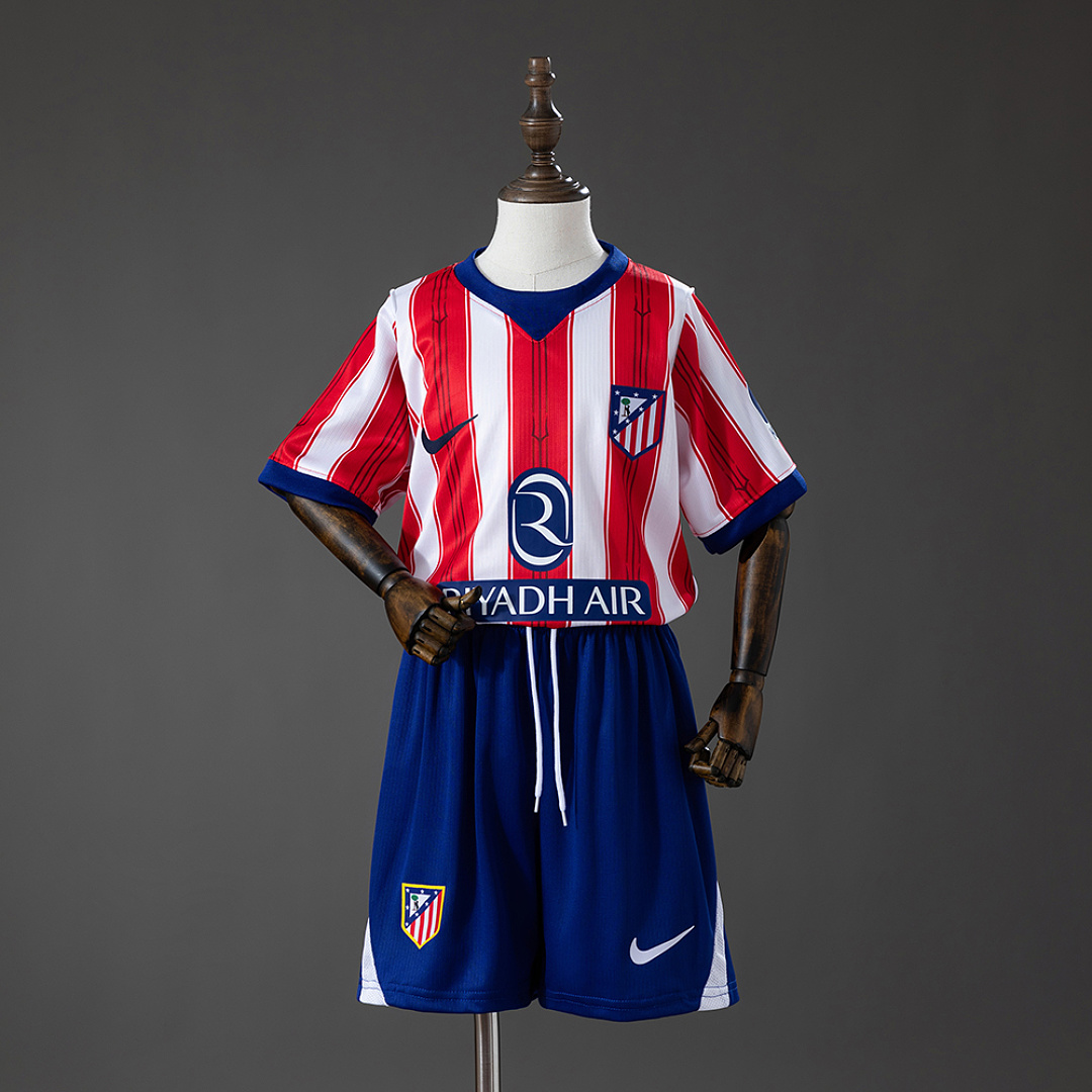 Atletico Madrid 26/27 Home kids kit Jersey SIZE 16-28