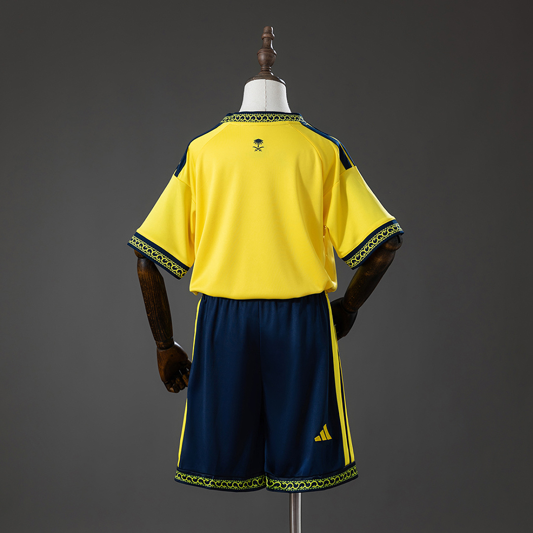 Al-Nassr 26/27 Home Kids Kit Jersey Size 16-28 2