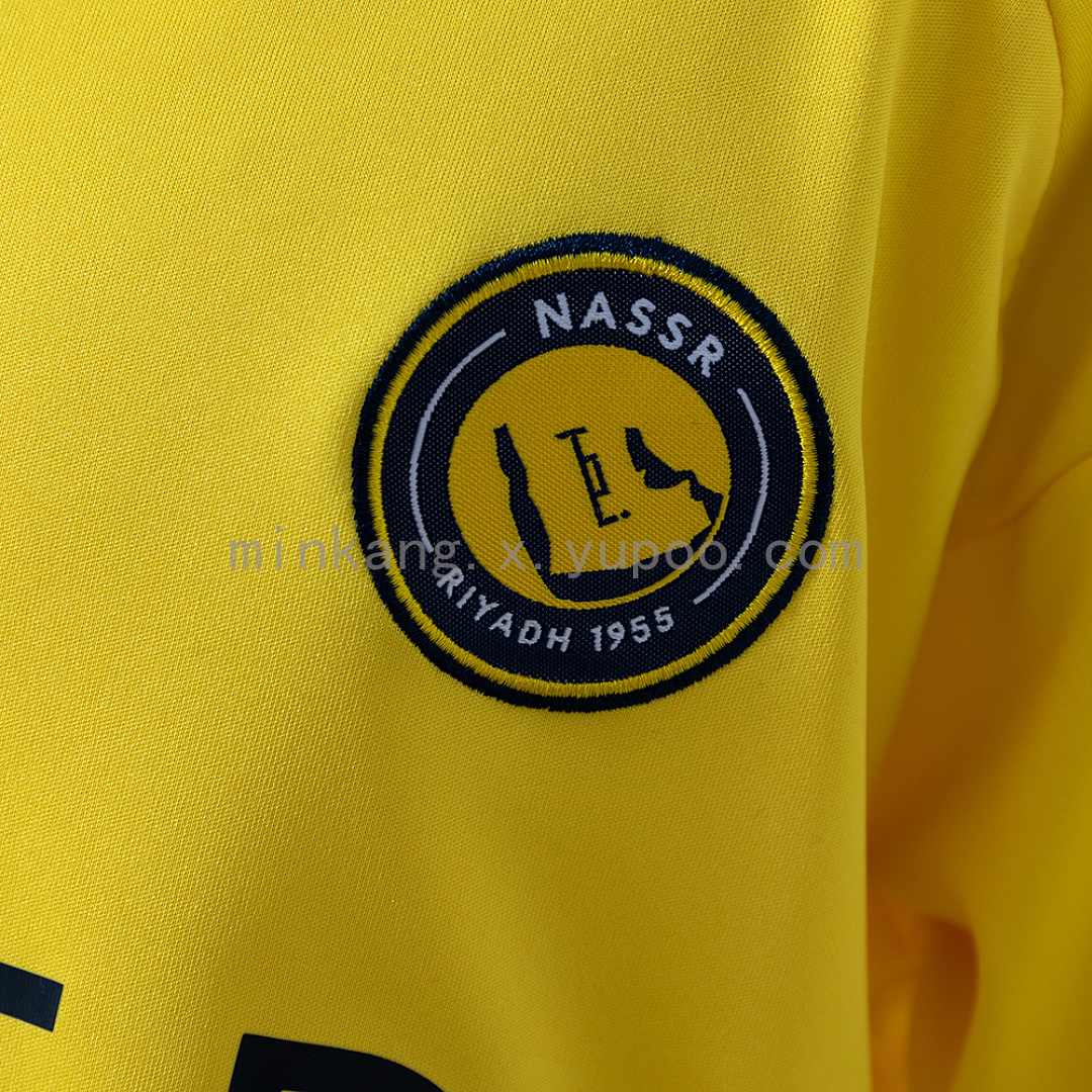 Al-Nassr 26/27 Home Kids Kit Jersey Size 16-28 11