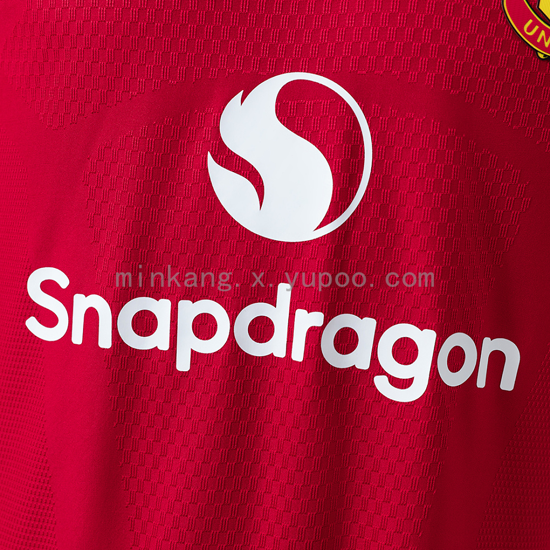 M-U 26/27 Home Player Version Long Sleeve Jersey S-3XL 6