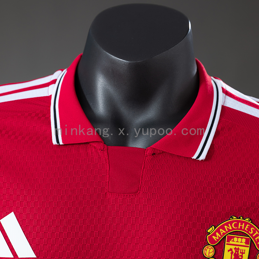M-U 26/27 Home Player Version Long Sleeve Jersey S-3XL 7